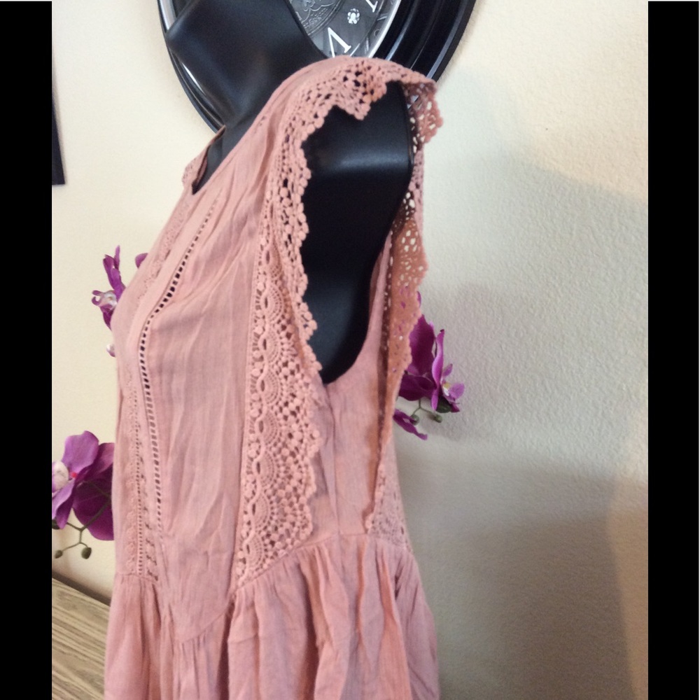 Dusty Rose Dress - Picture 4 of 5