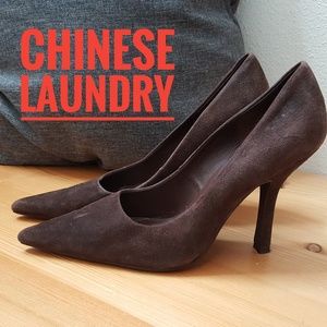 Chinese Laundry Suede Heels