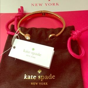 Kate Spade Gold Spot the Spade Bangle