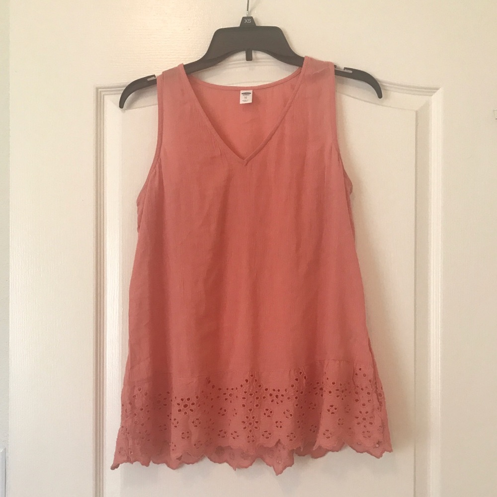 Peach Old Navy Blouse