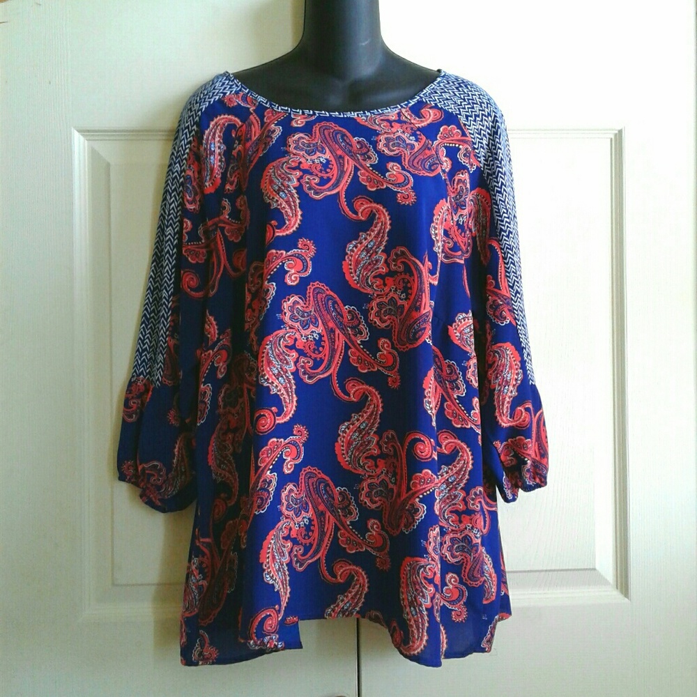 Forever 21 Paisley Top