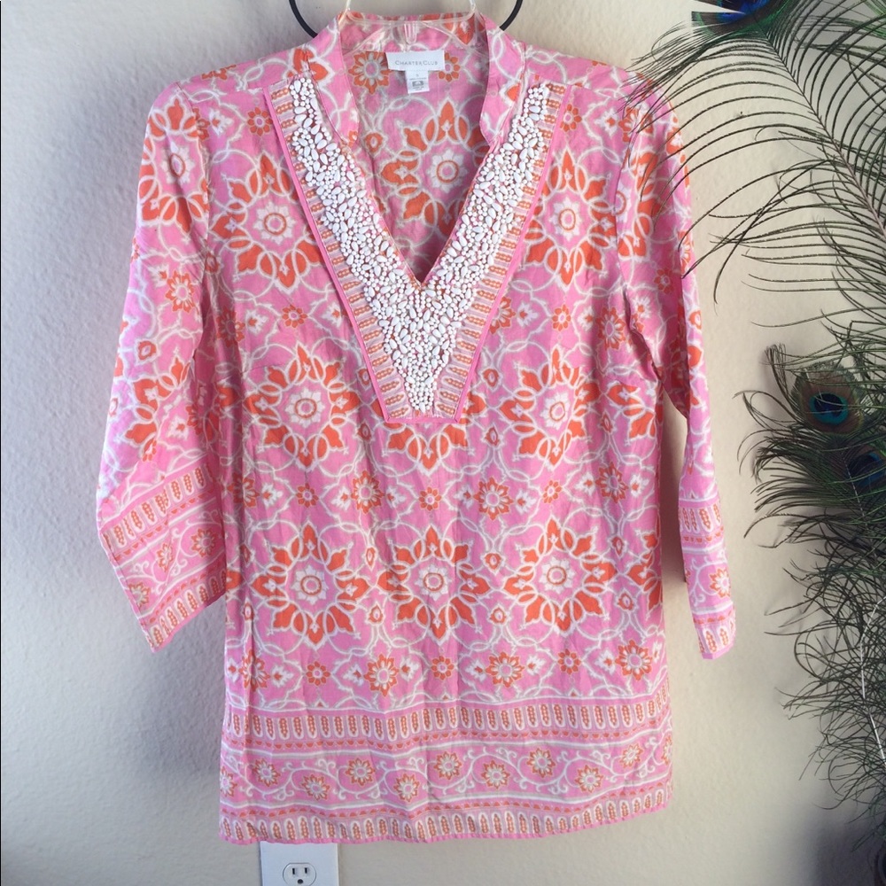 NWOT Charter Club Tunic.