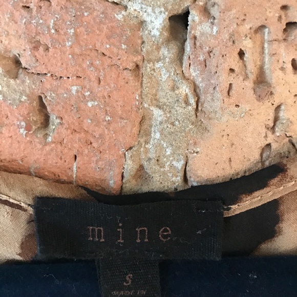 Mine Brand Cheetah/White Double-Pocket Tank,Size S - Picture 3 of 3