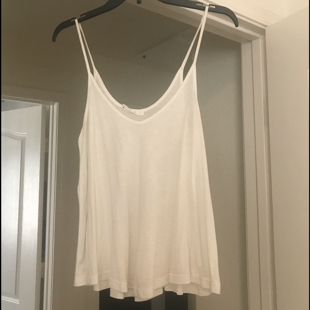 Lush White Swing Tank