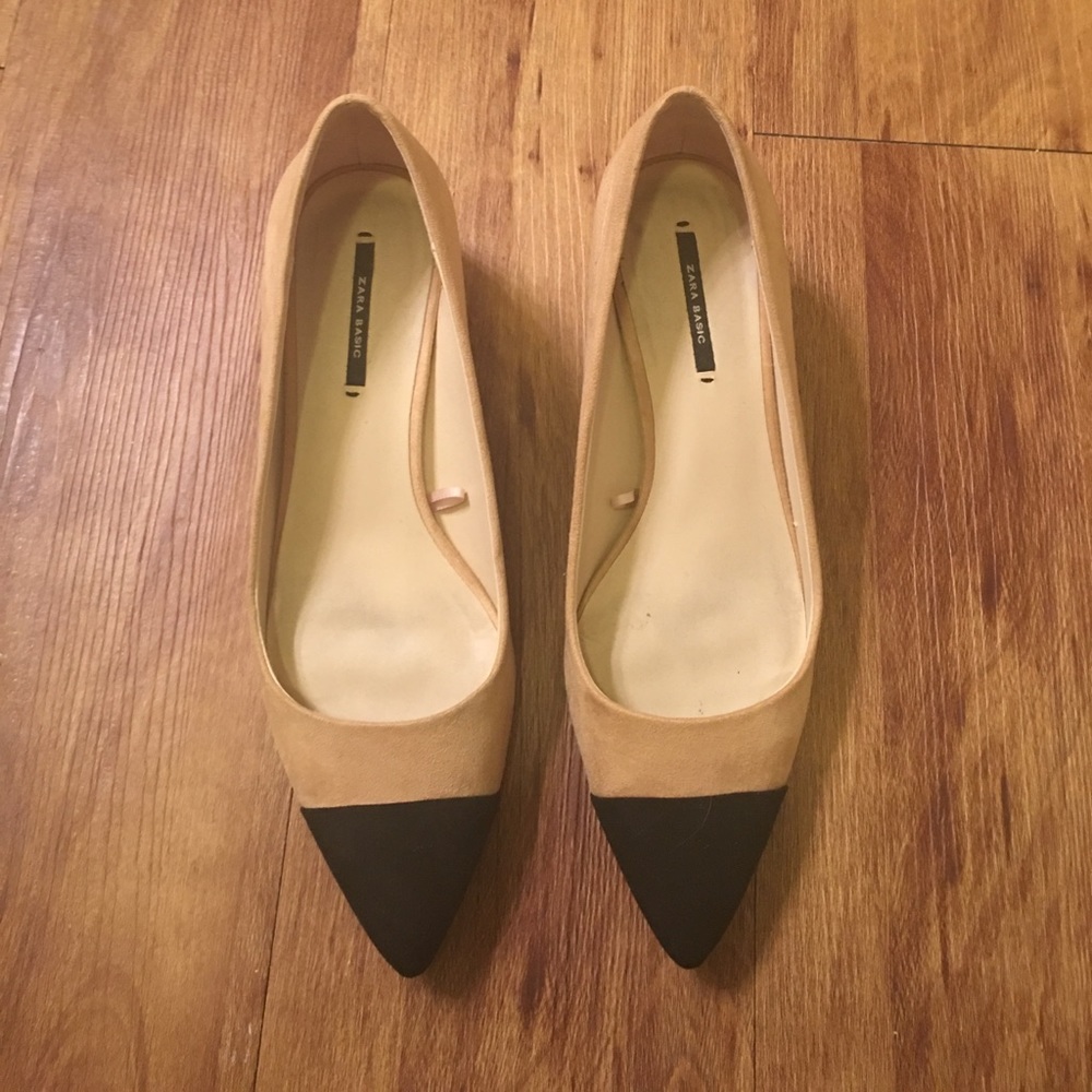 Zara cap-toe heels - Picture 5 of 8