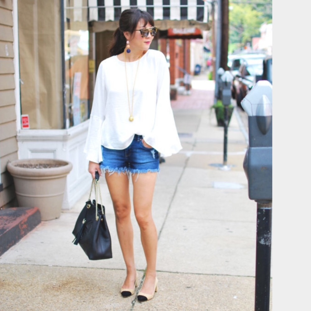 Zara cap-toe heels - Picture 4 of 8