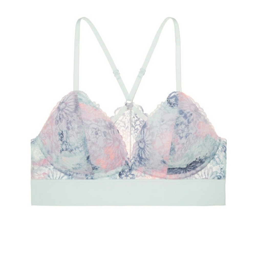 PINK VS BRALETTE AND SUPER SOFT LACE HIPSTER
