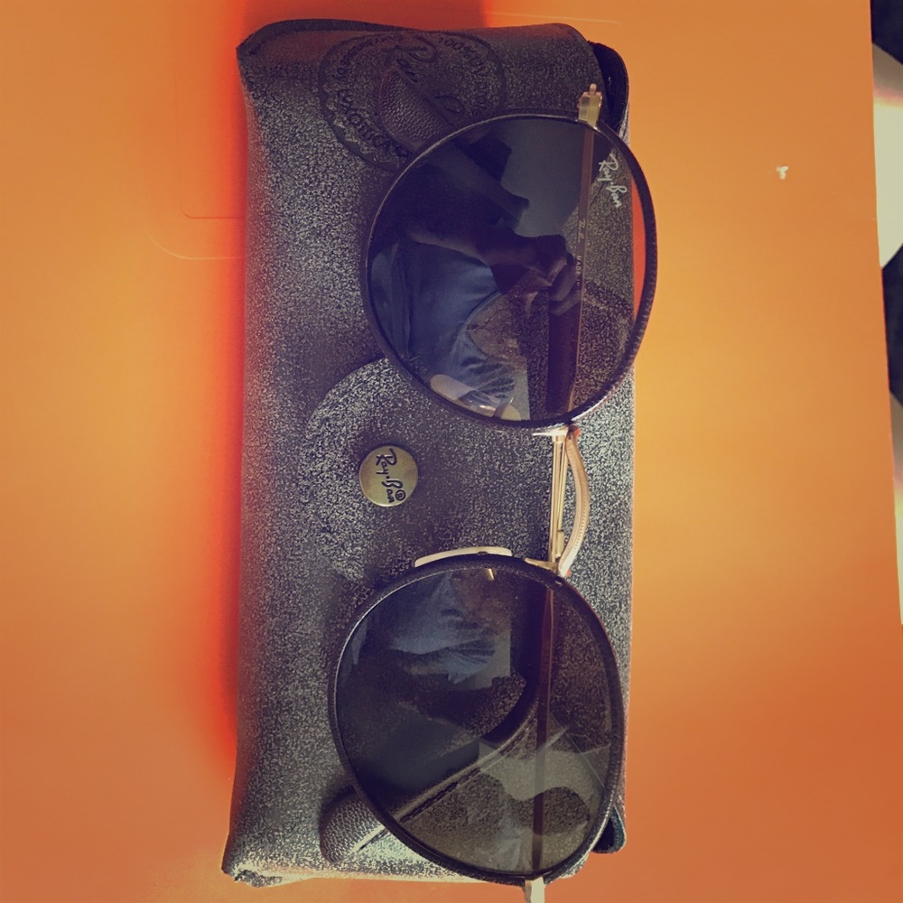 Ray band round circle glasses