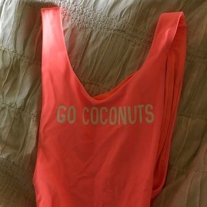 Go Coconuts scoop one piece!