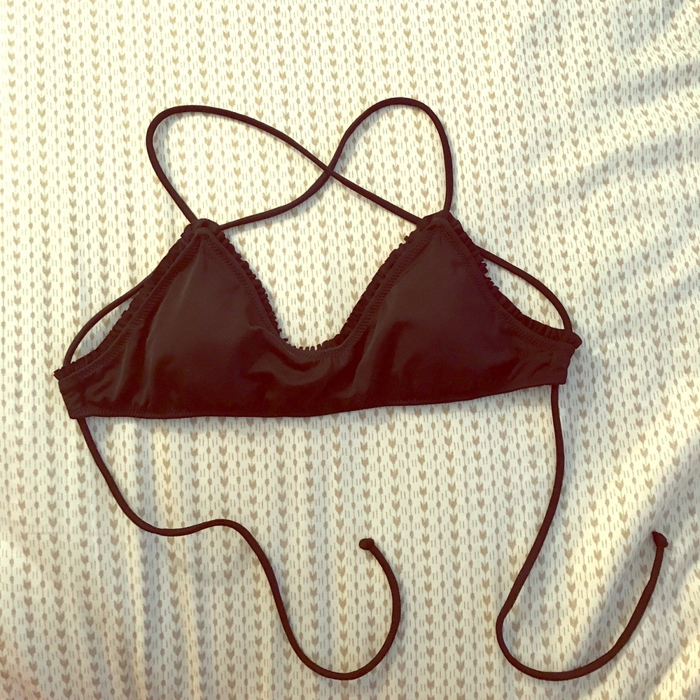 ✨SALE✨Victoria's Secret Swim Cross Back Bikini Top