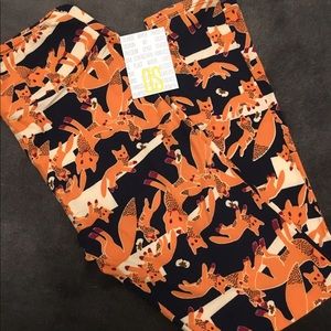 LulaRoe NWT OS Foxes 🦊