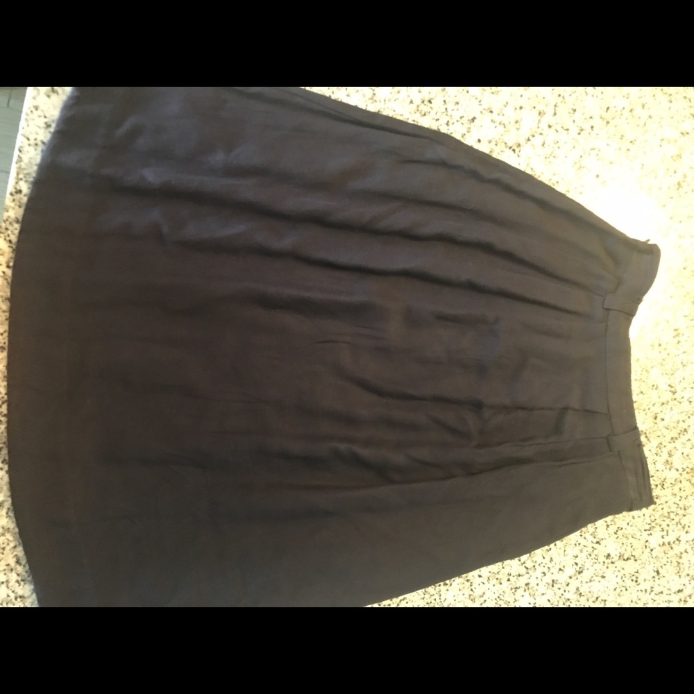 Classy Purple Midi Skirt