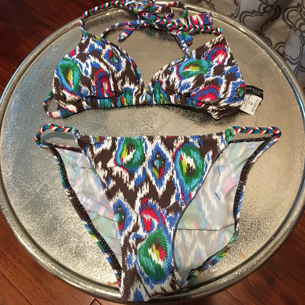 Rampage Bikini Ikat Design