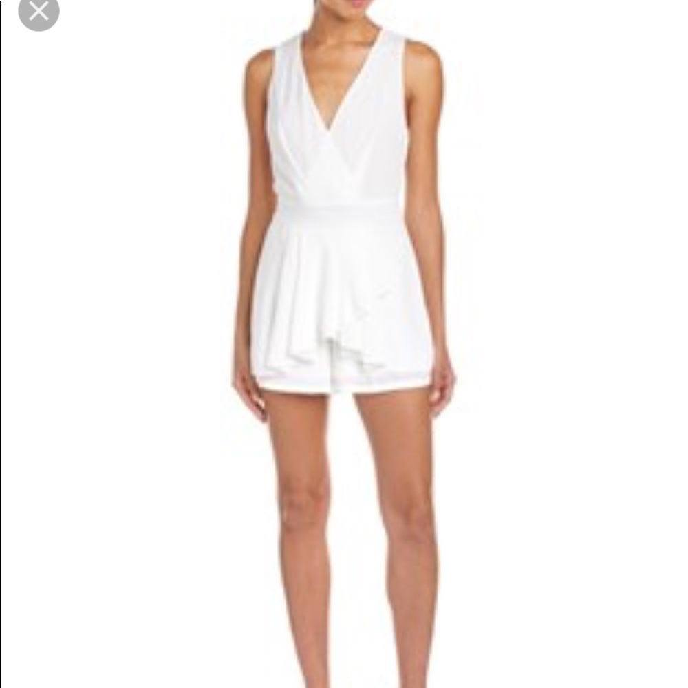 Ready for summer white Romper ❤️