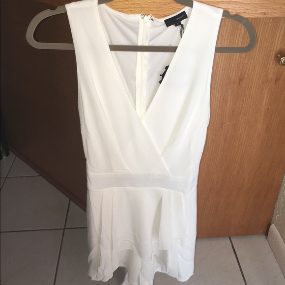 Ready for summer white Romper ❤️ - Picture 2 of 6