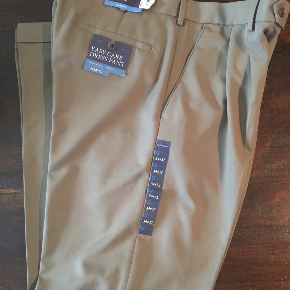 NWT Men's Croft & Barrow Pants 34x32