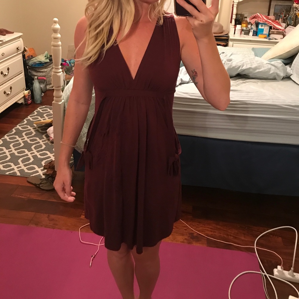 Maroon Billabong dress