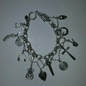 Lucky Brand California rocker charm bracelet
