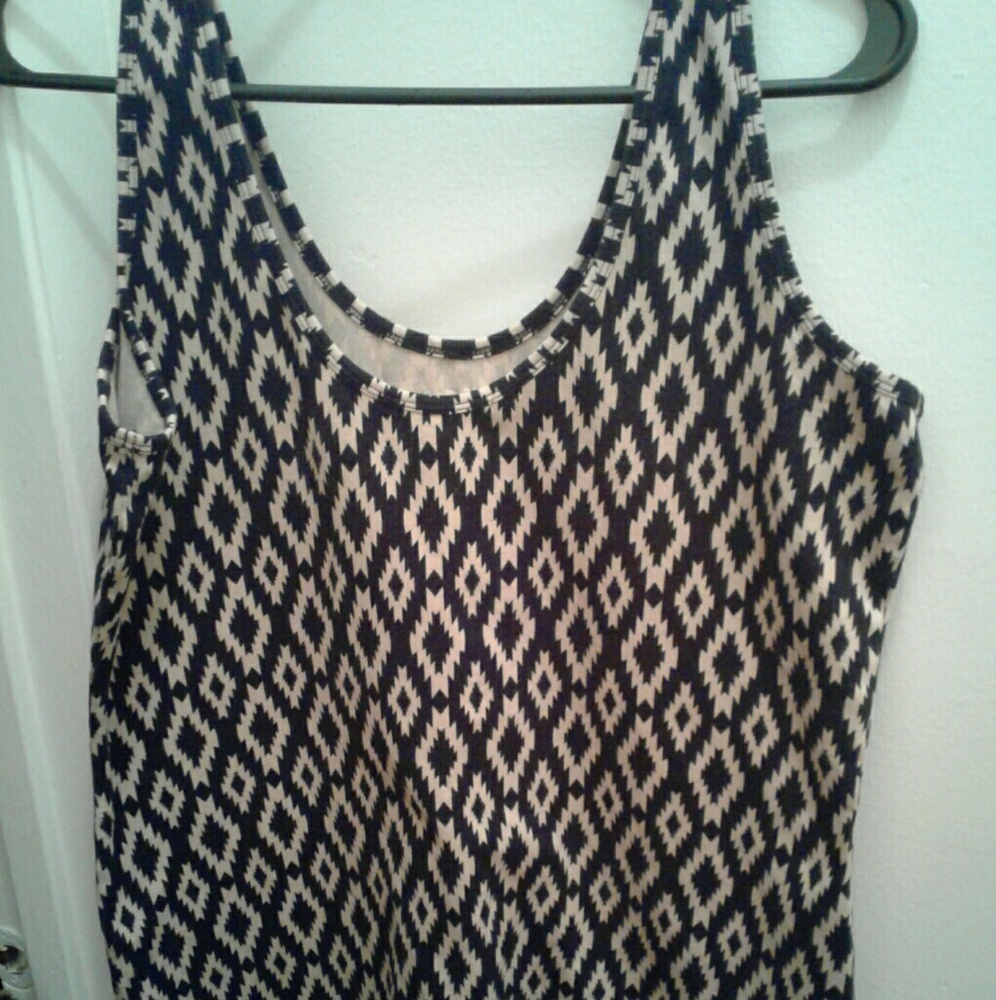 Plus sized ladies tank top