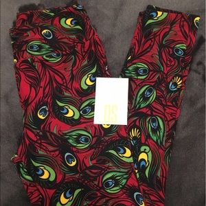 LulaRoe NWT OS Peacocks-Gorgeous!