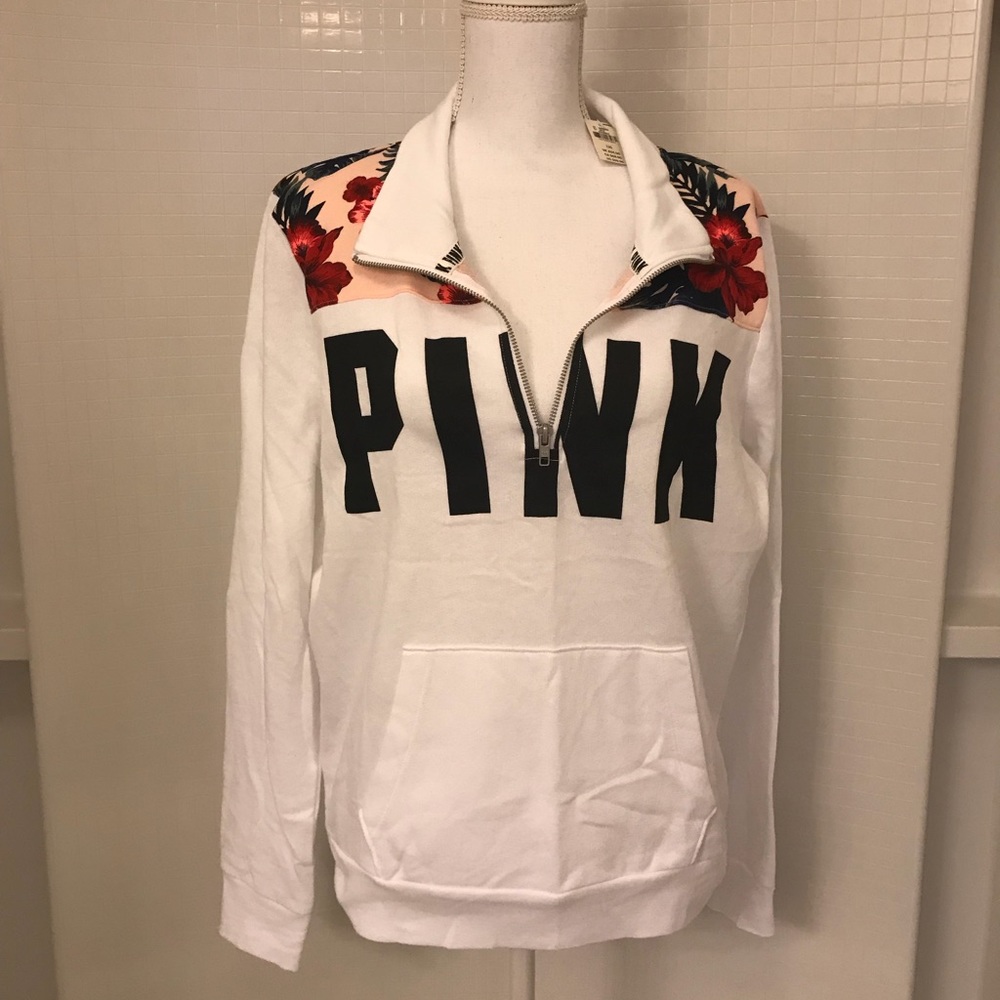 PINK VS Half-Zip Jacket