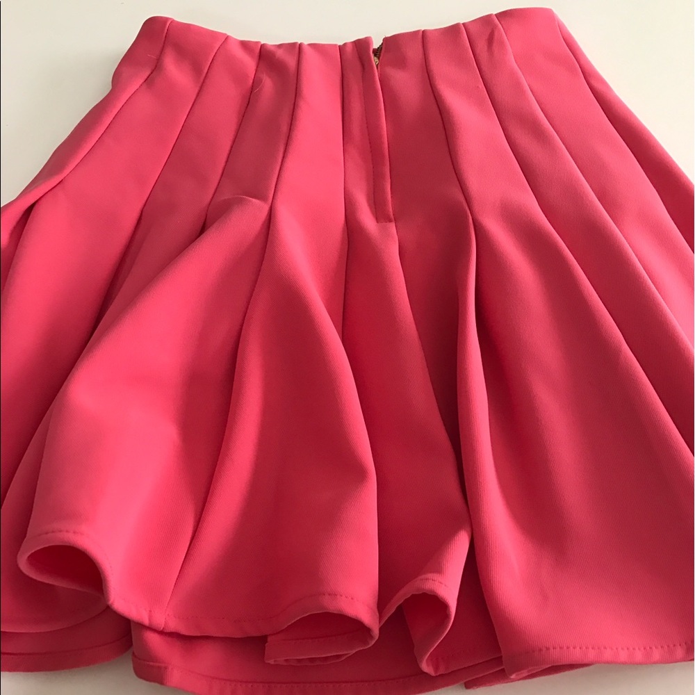 Pink Flare Skirt - Picture 3 of 8