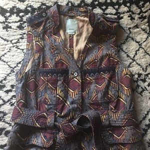 Patterned vest