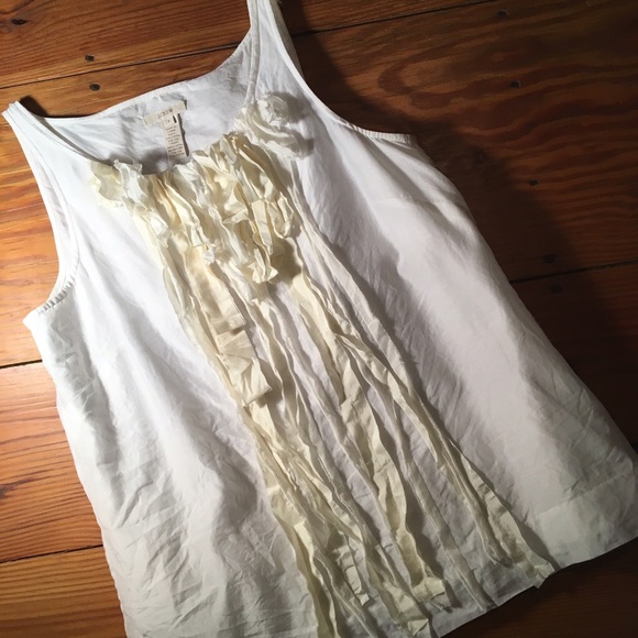 J. Crew Ruffled Tank - Picture 2 of 8