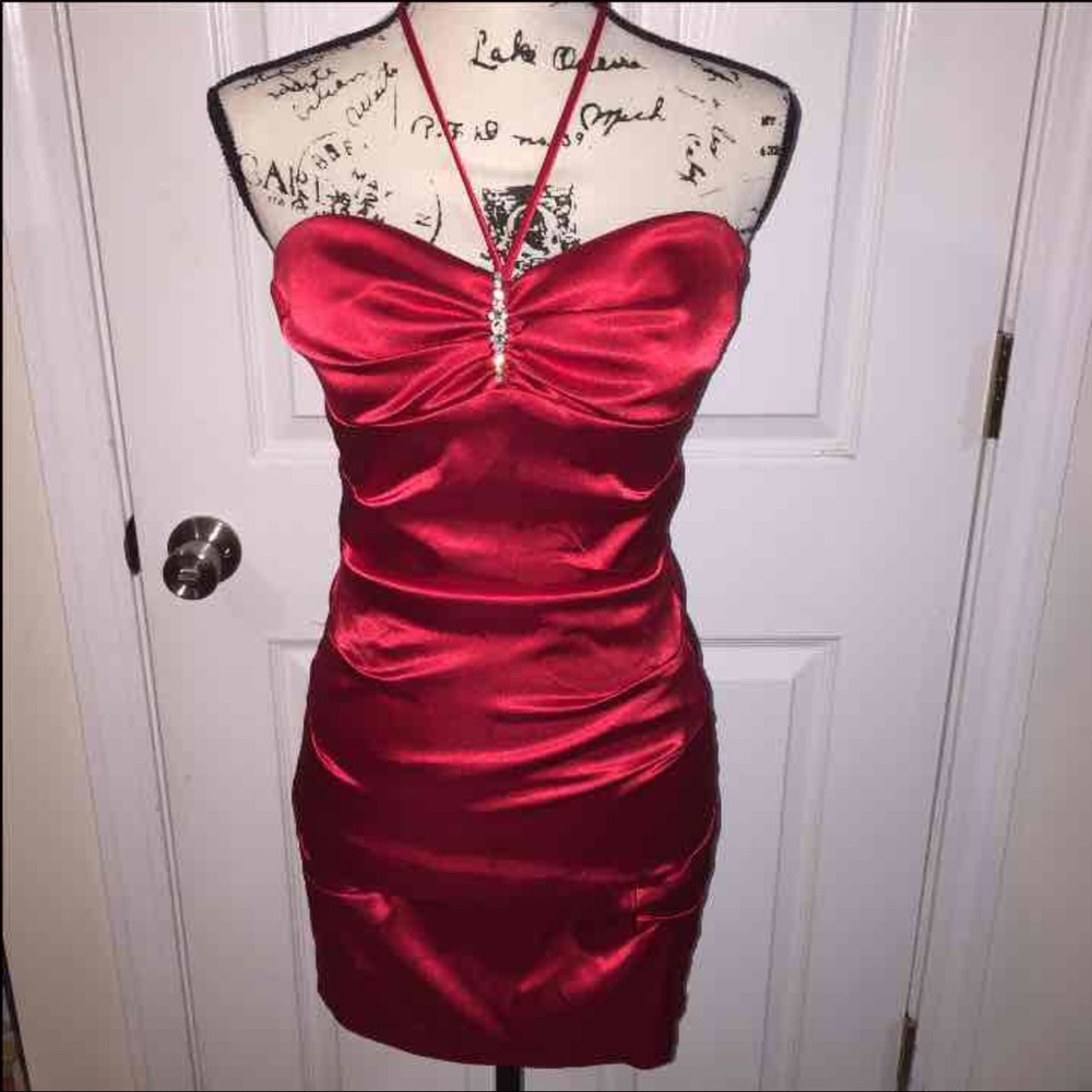Red dress