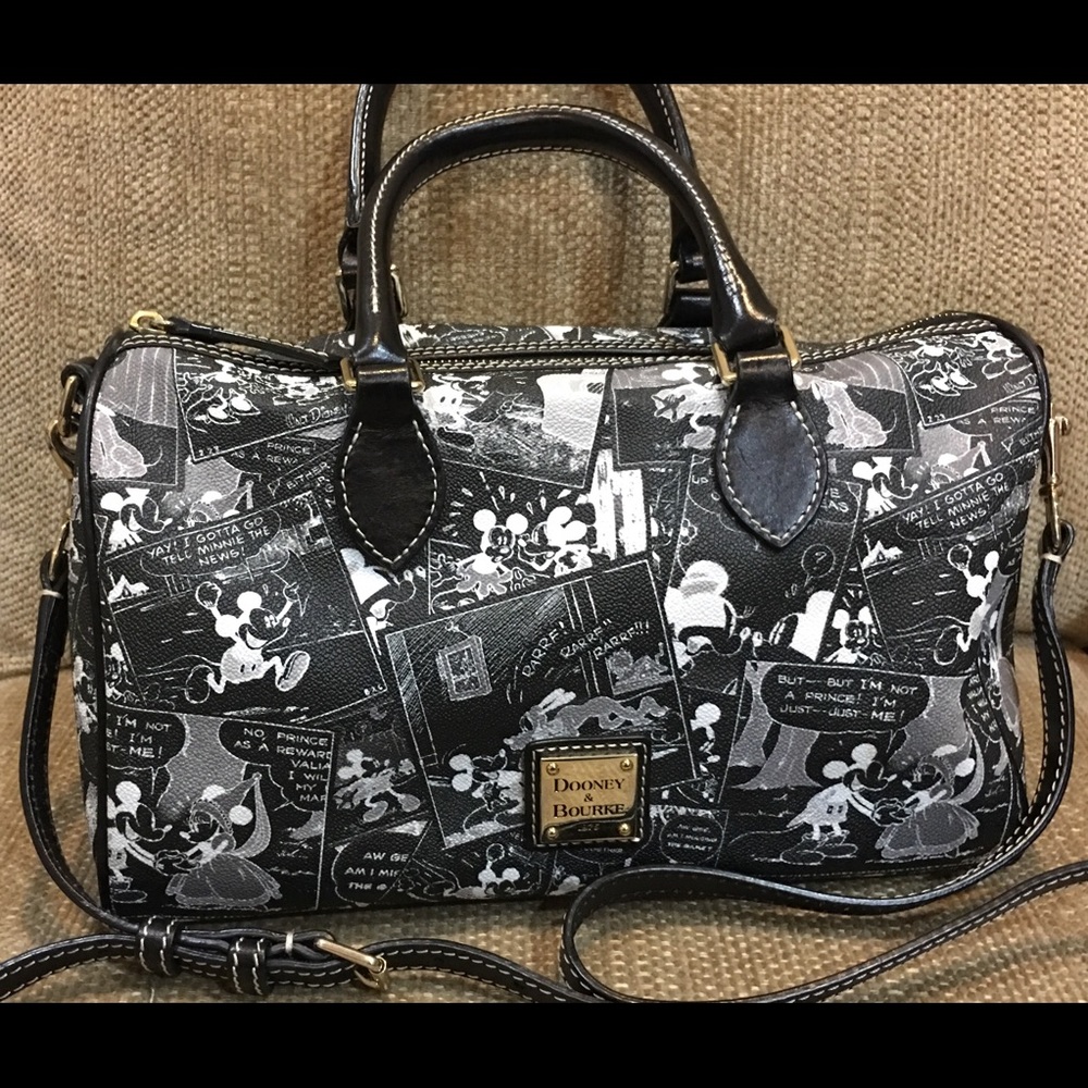 Disney Dooney and Bourke Negative Image Bag