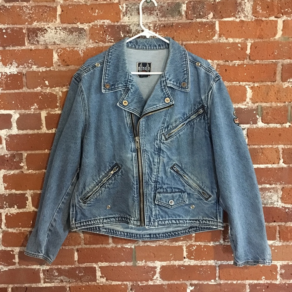 🎉HOST PICK🎉 Harley Davidson vintage denim jacket