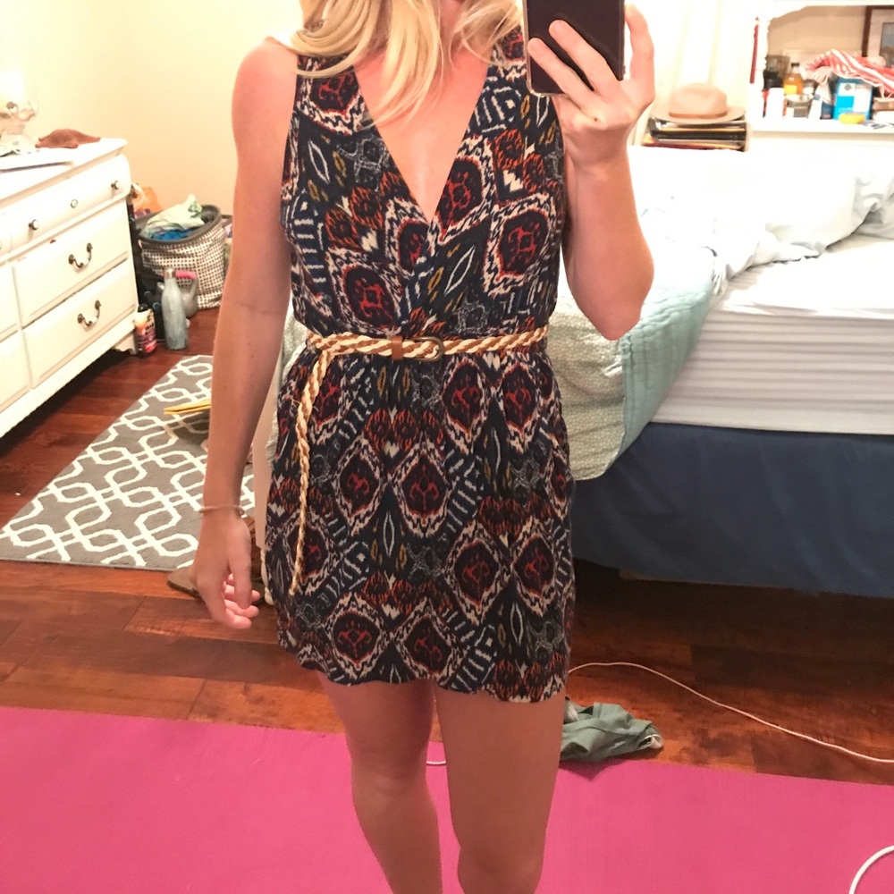 Printed Forever 21 dress