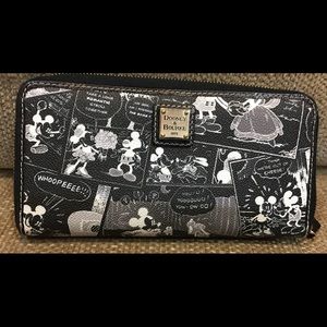 Disney Dooney & Bourke Neg Image Cartoon wallet