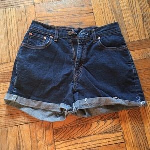 Jean shorts
