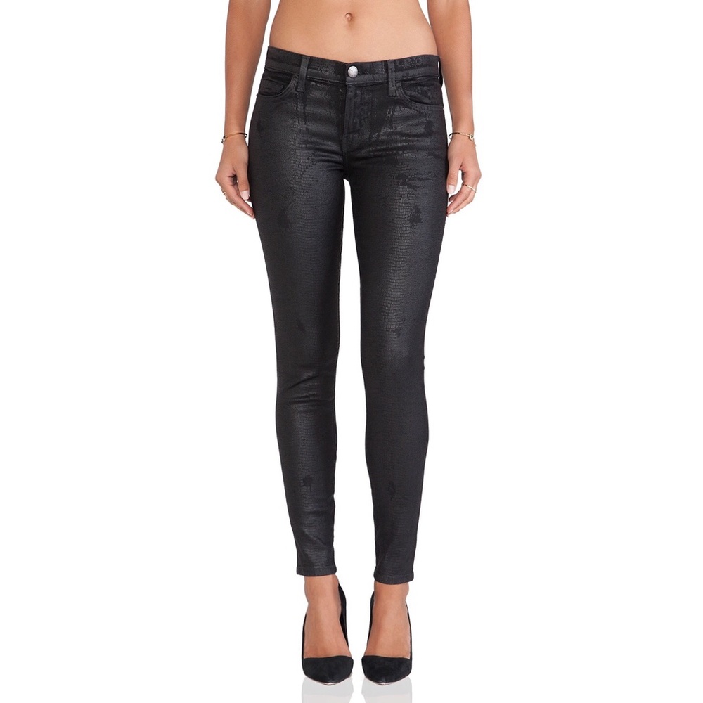 NWOT Current Elliot Ankle Skinny Trucker Coating