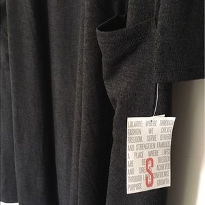 LulaRoe NWT Solid Black Sarah