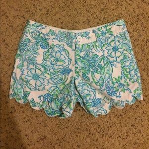 Lilly Pulitzer Scalloped Shorts