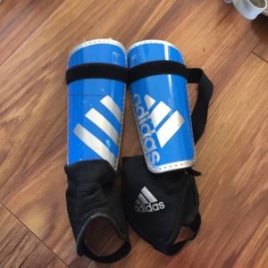 Adidas shin guards with ankle support