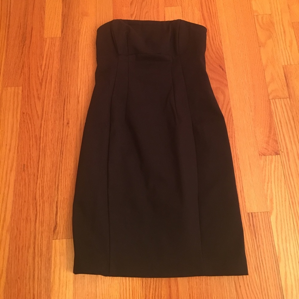 HOST PICK Express black strapless dress - Picture 2 of 4