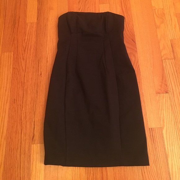 HOST PICK Express black strapless dress - Picture 2 of 4