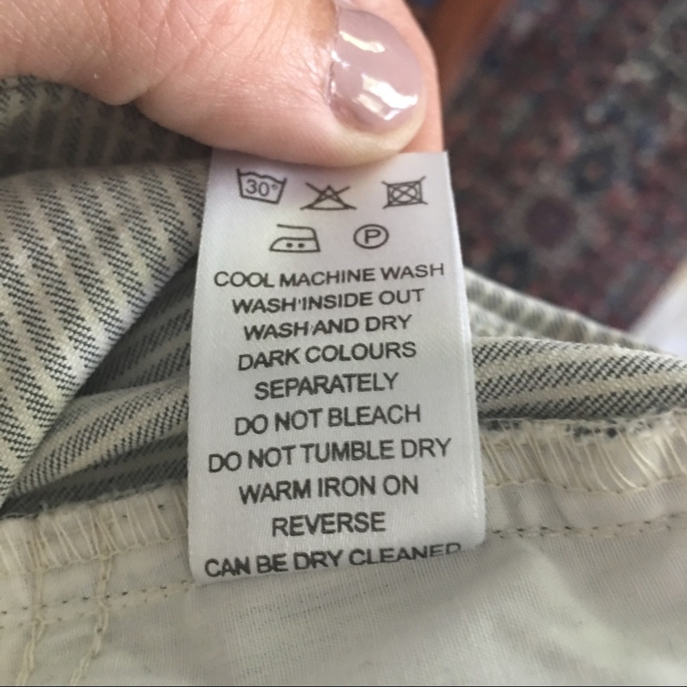 NWOT Pure Collection Striped Jean - Picture 7 of 7