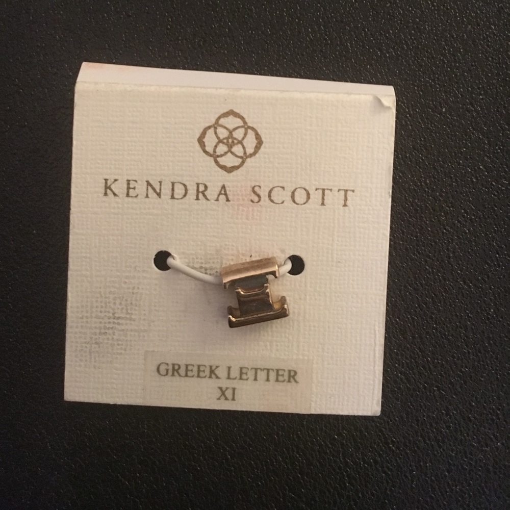 Kendra Scott letter XI charm