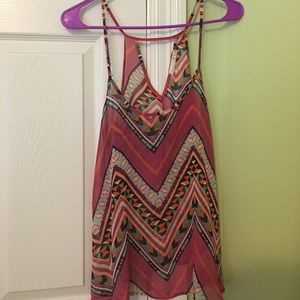 Multicolored tank top