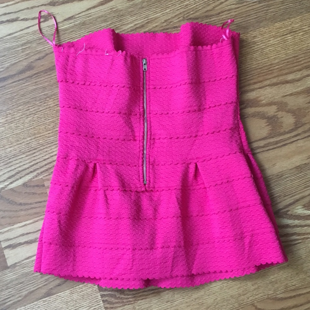 Francesca's Collections Pink Tube Top