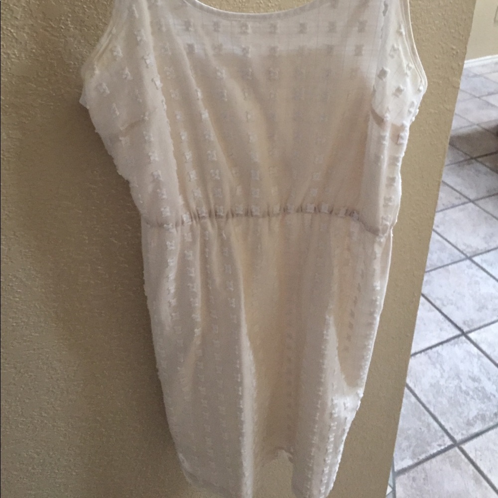 Off-white skinny strap Merona dress.