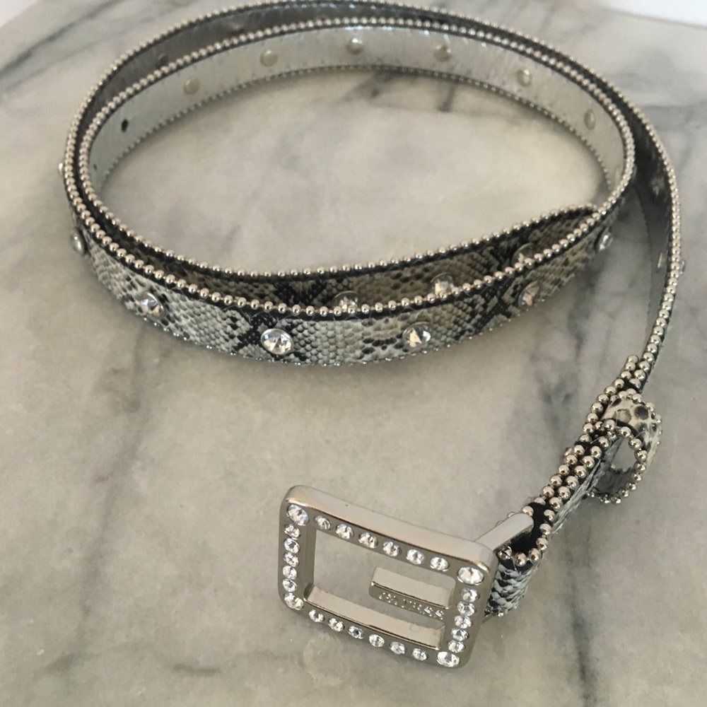 GueSs DiaMonD snAkeSkiN bElt - Picture 2 of 8