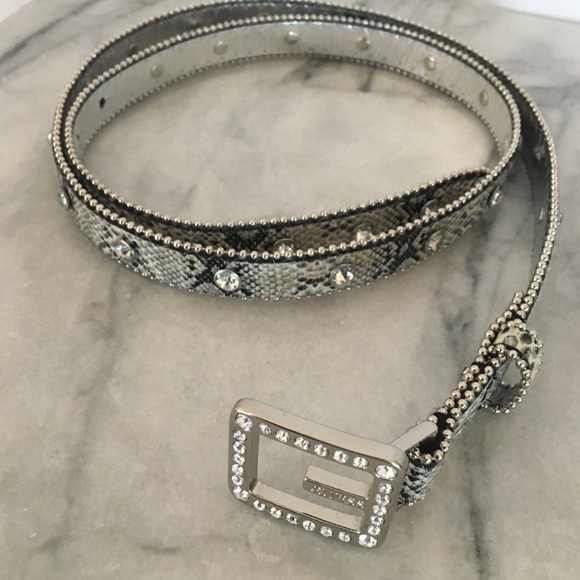 GueSs DiaMonD snAkeSkiN bElt - Picture 2 of 8