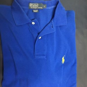 Blue polo by Ralph Lauren size L