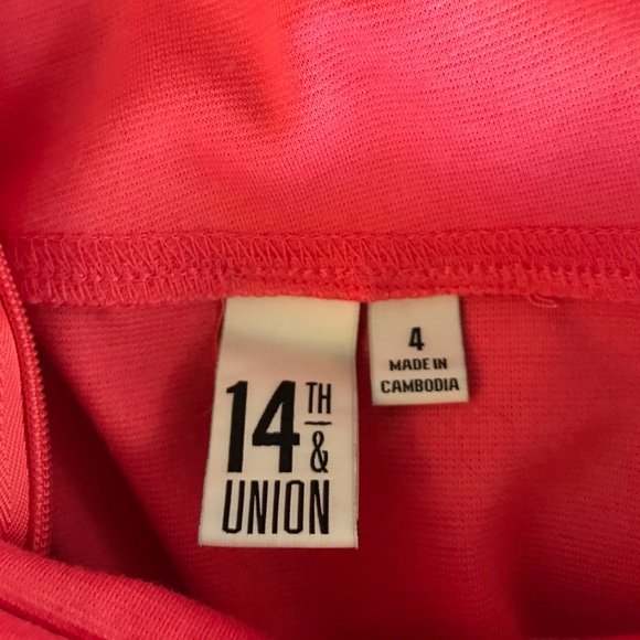 14th & Union Wateemelon Pencil Skirt, Size 4 - Picture 3 of 3