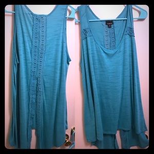 Torrid split back tank